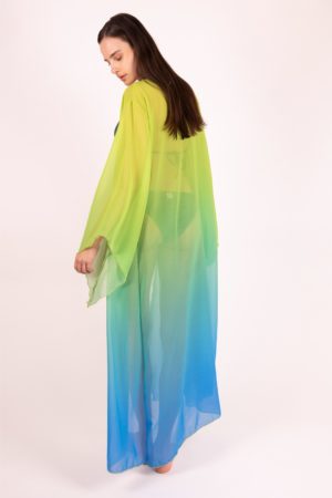 Green Shades Kimono 3