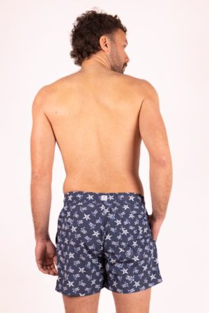 Man swim shorts with Turtles and Starfish 2