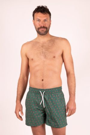 Man swim shorts B.Green Icon 3