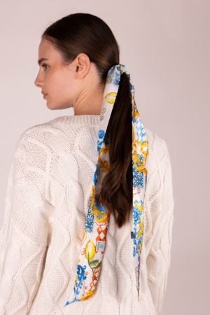Amalfi Silk Twilly