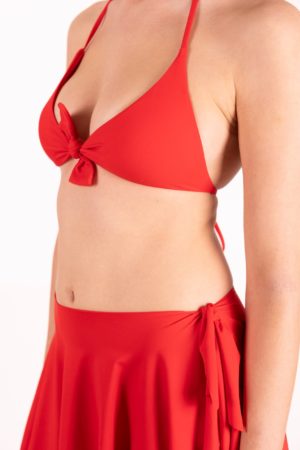 Red Pareo Skirt 4